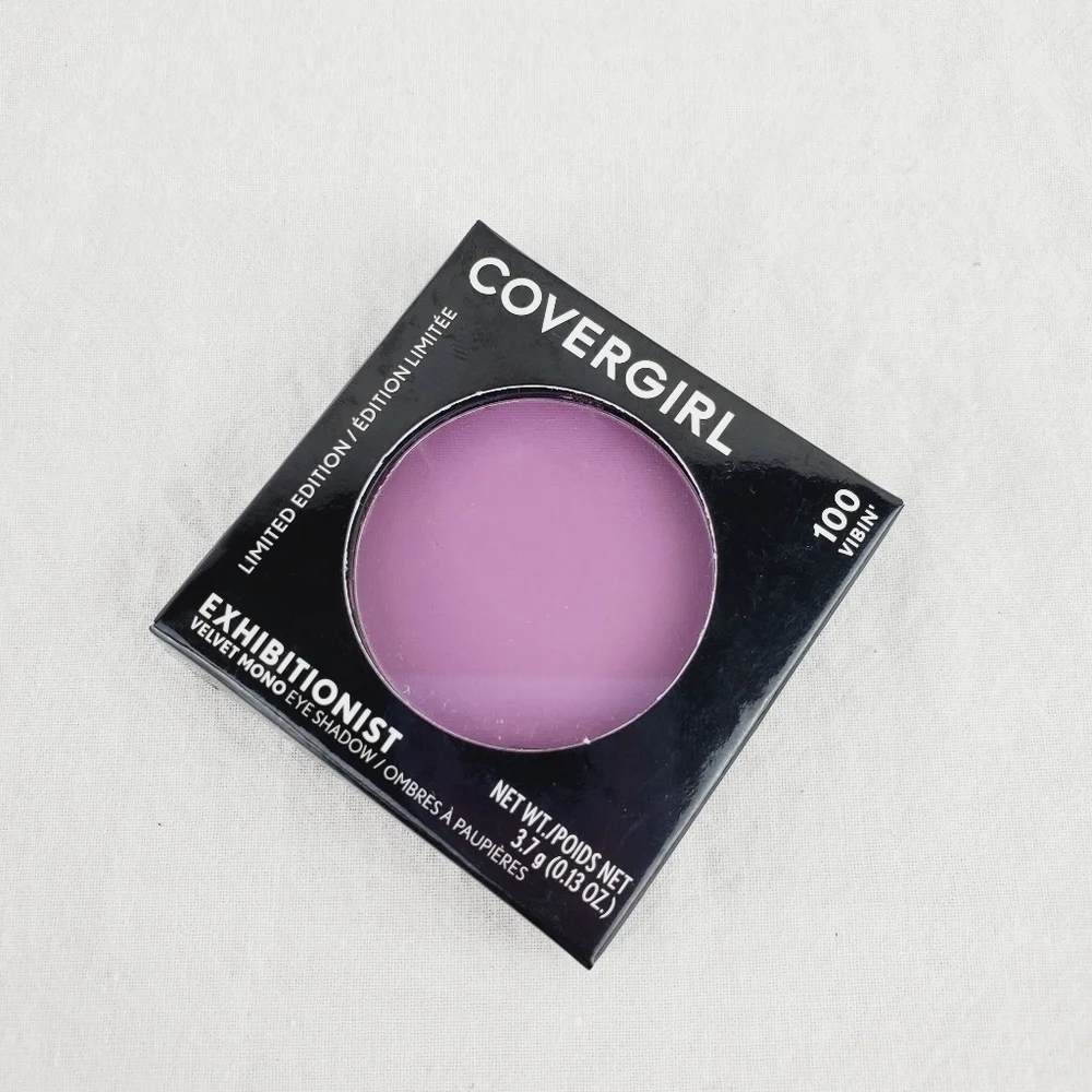 3 FOR $15 💟💟 COVERGIRL Exhibitionist Velvet Mono Eye Shadow, Vibin' 100